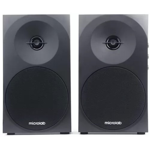 MICROLAB B70BT черный {20 Вт RMS, Распределение мощности 10 Вт х 2, Частотный диапазон 40 Гц – 20 кГц, Нелинейные искажения < 0,5% (1 Вт 1 кГц), Соотношение сигнал/шум > 75 дБ}