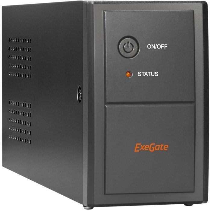 Exegate EP285473RUS ИБП ExeGate Power Back BNB-850.LED.AVR.C13.RJ <850VA/480W, LED, AVR,4*IEC-C13, RJ45/11, Black>
