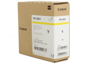 Canon PFI-306Y  Yellow Картридж для iPF 8300/8300S/8400/9400/9400S, 330ml