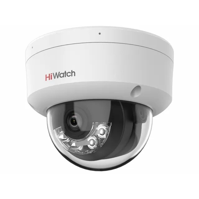 HiWatch DS-I252M(B) (2.8mm) Видеокамера IP 2.8-2.8мм цветная корп.:белый