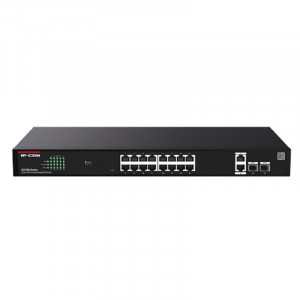 IP-COM G2220P-16-250W Коммутатор управляемый PoE, 18 портов, 18x1 Гбит/с, SFP 2x1 Гбит/с, PoE 16x 30Вт (до 230Вт) IP-COM G2220P-16-250W Коммутатор управляемый PoE, 18 портов, 18x1 Гбит/с, SFP 2x1 Гбит/с, PoE 16x 30Вт (до 230Вт)