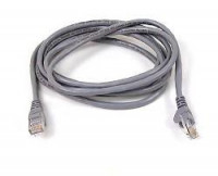 Комм шнур, UTP, кат 5e,  3м с RJ45 (серый)