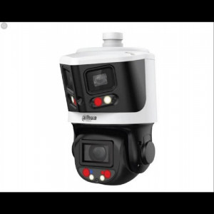DAHUA DH-SDT3E410-8P-MB-A-PV1-0280 Уличная купольная PTZ IP-видеокамера с панорамным модулем, активным сдерживанием и ИИ 1/2.8" 8Мп CMOS