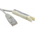 Hyperline PC-110-RJ45-1P-CX-3M-LSZH-GY Патч-корд 110 тип-RJ45, 1 пара, LSZH, 3 м, серый