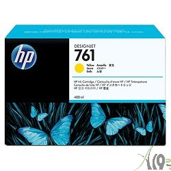 HP CM992A Картридж №761 {Designjet T7100, Yellow (400ml)}