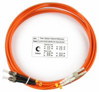 Cabeus FOP-62-LC-ST-3m Шнур оптический duplex LC-ST 62,5/125 mm 3м LSZH Cabeus FOP-62-LC-ST-3m Шнур оптический duplex LC-ST 62,5/125 mm 3м LSZH