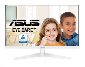 ASUS LCD 23.8" VY249HE-W белый {IPS 1920x1080 75Hz 1ms 250cd D-Sub HDMI AudioOut VESA}[90LM06A4-B02A70]