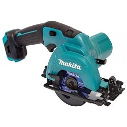 Makita HS301DWAE Пила дисковая аккумуляторная [HS301DWAE] {10.8В,2х2Ач Li-ion(слайдер),1500об\м,диск-ф85мм,рез-25.5мм,1.6кг,чем}
