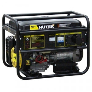 Huter DY9500LX-3 64/1/41 Электрогенератор { четырехтактный, трехфазный 7500Вт, 380В/50Гц, 91Дб, принудительное охлаждение, бак 25 л, расход бензина 374 г/кВтч, расход масла 6,8 г/кВтч, вес 79.5 кг }