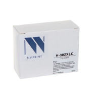 Струйный картридж NV Print 302XLC (NV-F6U67AE) Color для HP DeskJet 1110, 2132, 3630, 3632; Envy 4512, 4520, 4522; OJ 3830, 4650, 4655 (330 стр)