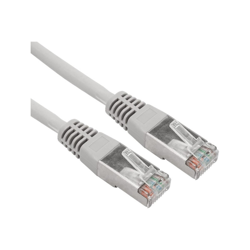 Rexant (18-8001) Патч-корд U/UTP, CAT5E, RJ45-RJ45, LSZH серый, 0,5м