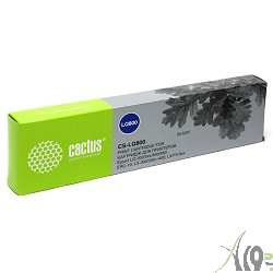 CACTUS LQ800 Картридж матричный CACTUS (CS-LQ800) для Epson LQ-300/5xx/800/850; ERC-19; LX-300/300+/400; LX/FX-8xx, ресурс 3 000 000 зн,black