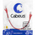Cabeus PC-UTP-RJ45-Cat.5e-0.3m-RD Патч-корд U/UTP, категория 5е, 2xRJ45/8p8c, неэкранированный, красный, PVC, 0.3м Cabeus PC-UTP-RJ45-Cat.5e-0.3m-RD Патч-корд U/UTP, категория 5е, 2xRJ45/8p8c, неэкранированный, красный, PVC, 0.3м