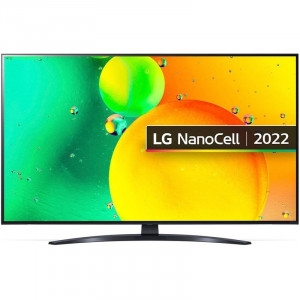LG 65" 65NANO766QA.ARUB синяя сажа {4K Ultra HD 60Hz DVB-T DVB-T2 DVB-C DVB-S DVB-S2 USB WiFi Smart TV (RUS)}