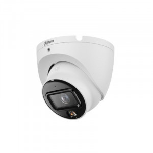 DAHUA DH-IPC-HDW1239VP-SA-IL-0360B-S6 Уличная купольная IP-видеокамера с ИК 30м и LED 30м 2Мп; 1/2.8” CMOS; объектив 2.8мм IP67;  металл, пластик
