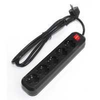 5bites SP5B-350 Сетевой фильтр 5S / 3*1.5MM2 / 16A / ABS / 5M / BLACK 5bites SP5B-350 Сетевой фильтр 5S / 3*1.5MM2 / 16A / ABS / 5M / BLACK