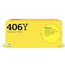 T2 CLT-Y406S Картридж T2 (TC-S406Y) для Samsung CLP-365/CLX-3300/3305/Xpress C410 (1000 стр.) желтый, с чипом