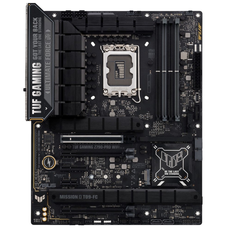 Материнская плата Asus TUF GAMING Z790-PRO WIFI Soc-1700 Intel Z790 4xDDR5 ATX AC`97 8ch(7.1) 2.5Gg RAID+HDMI+DP