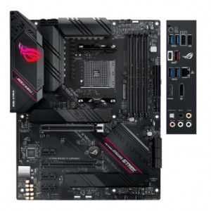 Материнская плата Asus ROG STRIX B550-F GAMING Soc-AM4 AMD B550 4xDDR4 ATX AC`97 8ch(7.1) 2.5Gg RAID+HDMI+DP