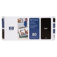 HP C4820A Печатающая головка №80, Black {DsqJ 1XXX, Black}