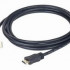 Кабель HDMI Gembird, 1.8м, v1.4, 19M/19M, угл. раз.,черный, позол.раз., экран, пакет [CC-HDMI490-6]