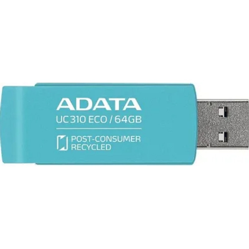 Флэш-накопитель USB3 64GB GREEN UC310E-64G-RGN ADATA