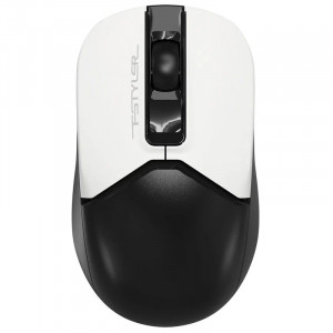 Мышь A4Tech Fstyler FG12 Panda белый/черный оптическая (1200dpi) беспроводная USB (3but)
