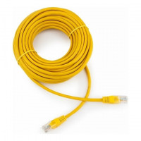 Патч-корд UTP Cablexpert PP12-10M/Y кат.5e, 10м, литой, многожильный (жёлтый) Патч-корд UTP Cablexpert PP12-10M/Y кат.5e, 10м, литой, многожильный (жёлтый)