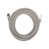 Rexant (02-0210-5) Патч-корд F/UTP, CAT 6, RJ45-RJ45, 26AWG, LSZH, серый, 5м Rexant (02-0210-5) Патч-корд F/UTP, CAT 6, RJ45-RJ45, 26AWG, LSZH, серый, 5м