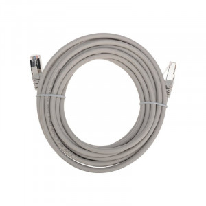 Rexant (02-0210-5) Патч-корд F/UTP, CAT 6, RJ45-RJ45, 26AWG, LSZH, серый, 5м