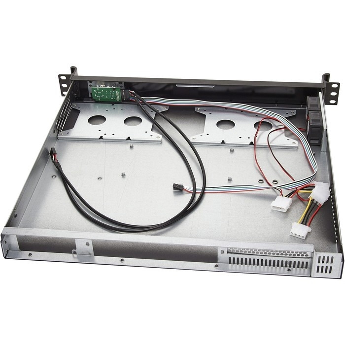 Exegate EX287749RUS Серверный корпус ExeGate Pro 1U390-01 <RM 19", высота 1U, глубина 390, БП F400AS, USB>