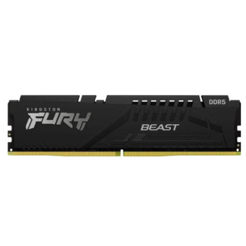 Оперативная память Kingston Fury Beast KF564C32BBE-32 DDR5 -  1x 32ГБ 6400МГц, DIMM,  Ret