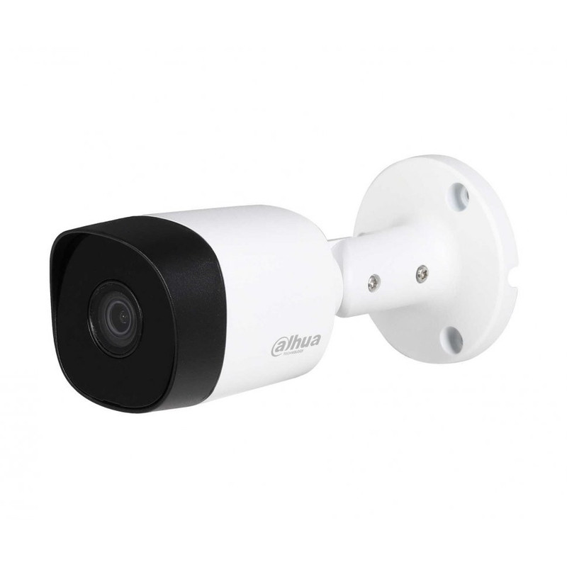 DAHUA DH-HAC-B2A51P-0280B-S2 Уличная цилиндрическая HDCVI-видеокамера 5Мп, 1/2.7” CMOS, объектив 2.8мм, ИК 20м, IP67, корпус: металл