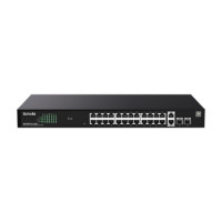 IP-COM G2228P-24-410W Web smart коммутатор с 26 гигабитными портами и 2 SFP-портоми, PoE 24х30Вт (до 370Вт)
