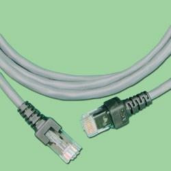 Комм шнур, UTP, кат 5e,  10м с RJ45  (серый) 