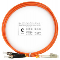 Cabeus FOP-62-LC-ST-1,5m Шнур оптический duplex LC-ST 62,5/125 mm 1,5м LSZH Cabeus FOP-62-LC-ST-1,5m Шнур оптический duplex LC-ST 62,5/125 mm 1,5м LSZH