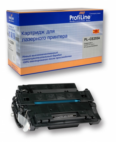 CE255A (HP 55A) / Canon 724 Картридж для HP P3010/3015/3015N/3015D/3015DN ProfiLine 6000 копий