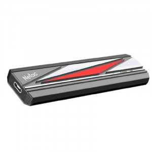 Накопитель SSD Netac USB-C 256GB NT01ZX20L-256G-32BK ZX20L черный