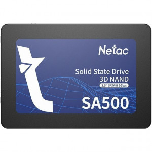 Накопитель SSD Netac SATA III 480GB SA500 2,5" TLC Retail (NT01SA500-480-S3X)