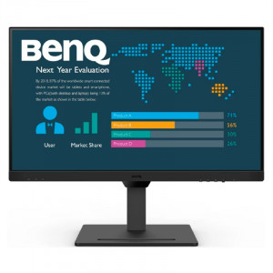 LCD BenQ 27" BL2790QT {IPS 2560x1440 60Hz 250cd 5ms 2xHDMI DisplayPort USB-C(65W) Speakers Pivot}