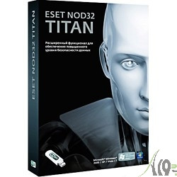 NOD32-EST-NS(BOX)-1-1 ESET NOD32 TITAN - лицензия на 1 ПК - базовый продукт ESET NOD32 Smart Security - лицензия на 1 год на 3ПК