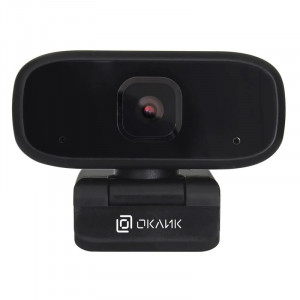Web-камера Oklick OK-C015HD черный 1Mpix (1280x720) USB2.0 с микрофоном [1787888]