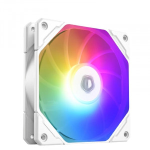 Вентилятор для корпуса ID-COOLING TF-12025-PRO-ARGB WHITE (120mm, 1800rpm, 82.5 CFM, 35.2 дБ, PWM 4-pin, ARGB, white/grey) (TF-12025-PRO-ARGB WHITE)