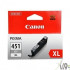 Canon CLI-451XLGY 6476B001 Картридж для PIXMA iP7240, MG5440, 6340, Серый, 780стр. Canon CLI-451XLGY 6476B001 Картридж для PIXMA iP7240, MG5440, 6340, Серый, 780стр.