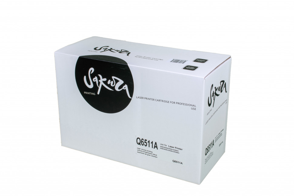 Q6511A (HP 11A) Картридж Sakura для HP LJ 2410/2410n/2420/2420n/2420d/2420dn/2430/2430n/2430t/2430tn, черный, 6000 к.