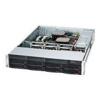 Корпус компьютерный Supermicro Black 2U SC825TQC SAS3 LP chassis w/ Red. 1000W PWS [CSE-825TQC-R1K03LPB]