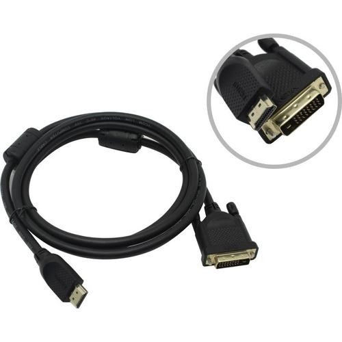 VCOM CG484GD-1.8M Кабель HDMI AM/DVI(24+1)M, 1.8м, CU, 1080P@60Hz, 2F, VCOM  <CG484G-1.8M>