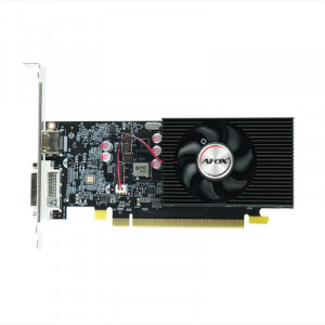 Видеокарта AFOX GT 1030 4Gb 64bit GDDR4 DVI/HDMI (AF1030-4096D4L5) RTL 
