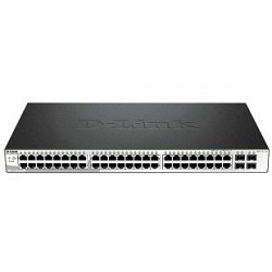 D-Link DGS-1210-52P/ME/A1A/B1A Управляемый коммутатор 2 уровня с 24 портами 10/100/1000Base-T с поддержкой PoE, 24 портами 10/100/1000Base-T и 4 портами 1000Base-X SFP