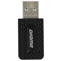 Digma DWA-AC1300C Net Adapter WiFi AC1300 USB 3.0 (ant.int) 1ant. (pack:1pcs) Digma DWA-AC1300C Net Adapter WiFi AC1300 USB 3.0 (ant.int) 1ant. (pack:1pcs)